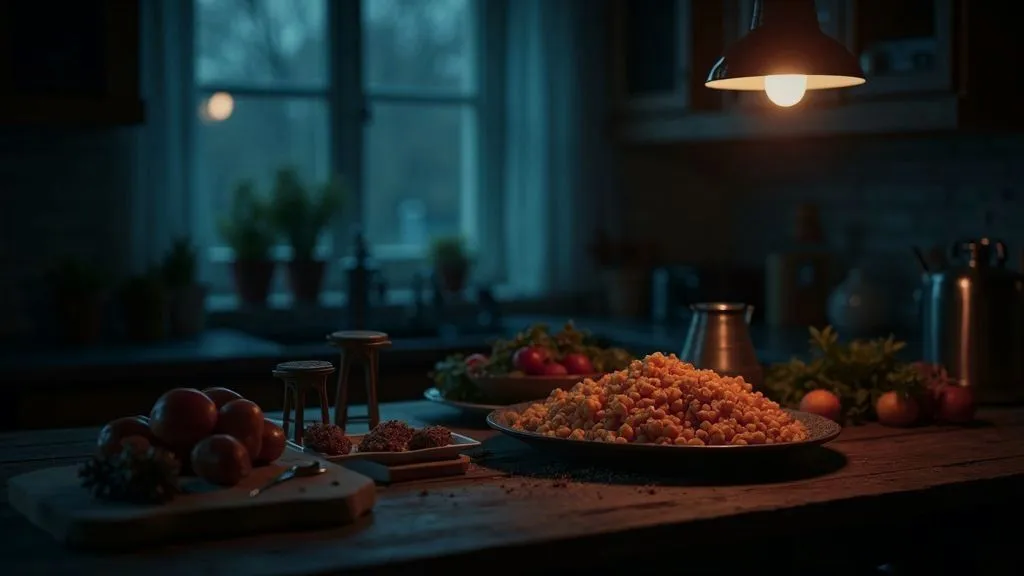 A beautifully plated meal showcasing vibrant colors and textures